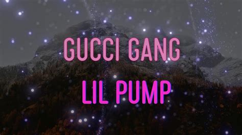 gucci gang lyruics|gucci gang songs.